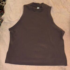 old navy mock turtle neck tank top